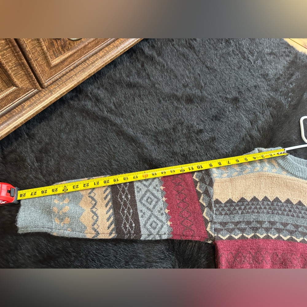 Multicolor Patterned Sweater - image 4